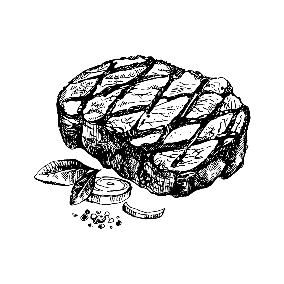 Meat logo, you are entering meat section